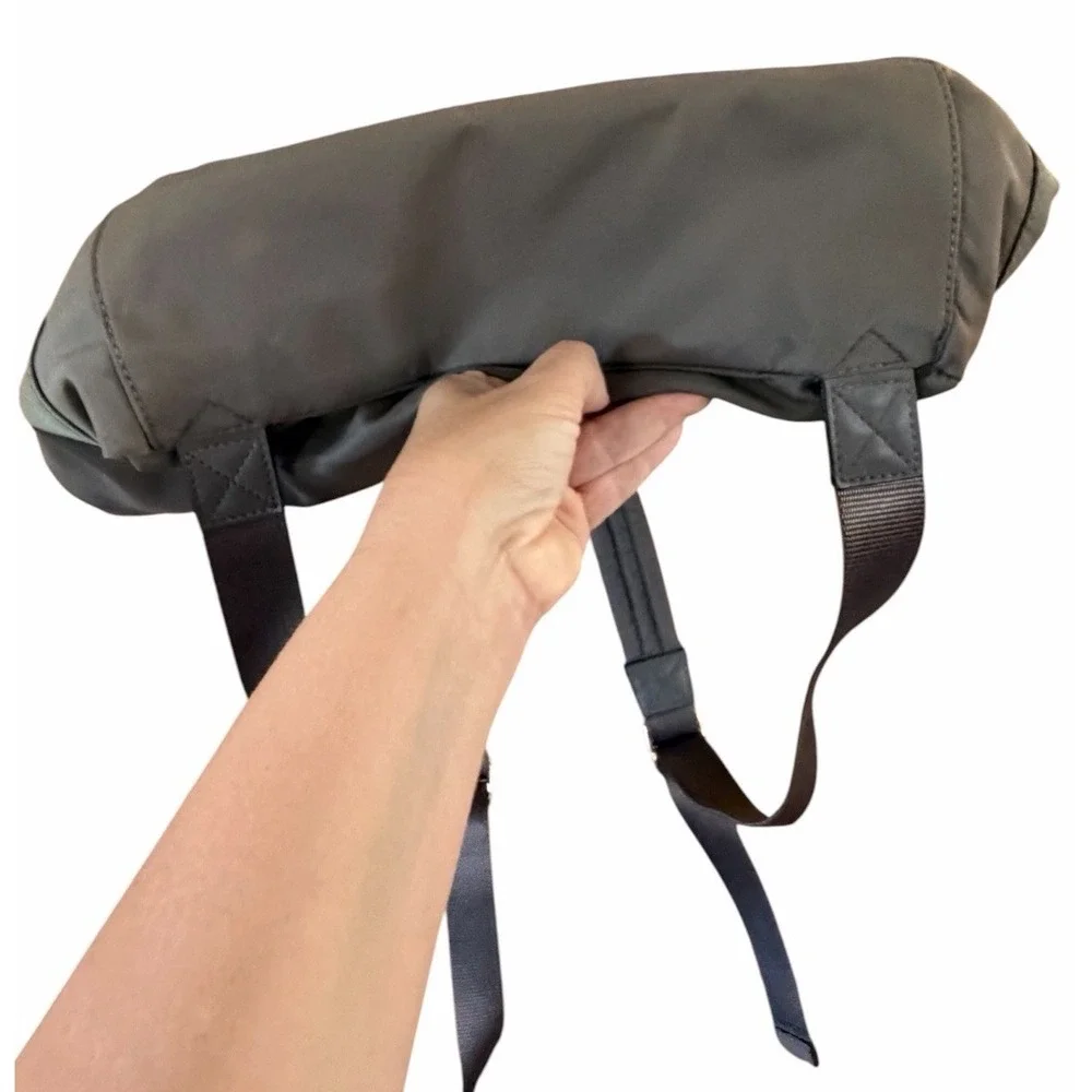 Marc Jacobs Quartz Grey Nylon Backpack Irridescent